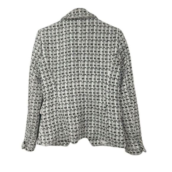 Rachel Zoe Black and White Tweed Blazer(Size Small) - Picture 9 of 9